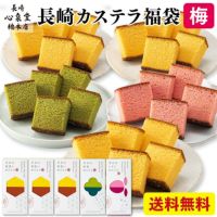 新春 カステラ 福袋 梅 2025年 食品 お菓子 菓子 カステラ  選べる ネタばれ 中身がわかる 人気 正月 お買い得 お得