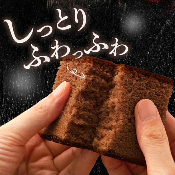 プレミアムチョコカステラ0.5号 2本セット バレンタイン VDA0