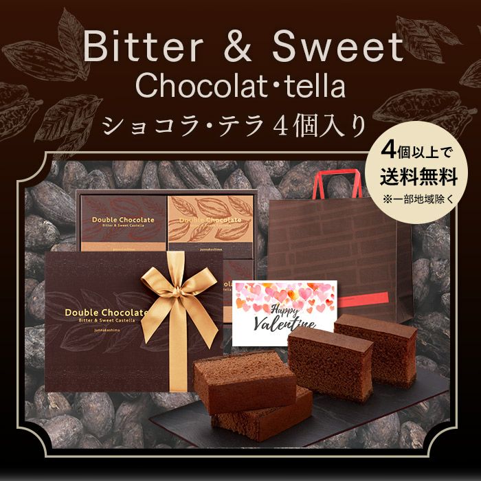 ショコラ・テラ 個包装4個 バレンタイン VD1D