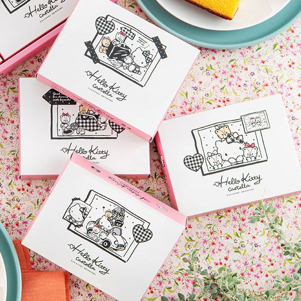 ハローキティ トラベル 幸せの黄色いカステラ 個包装 4個入 TH14